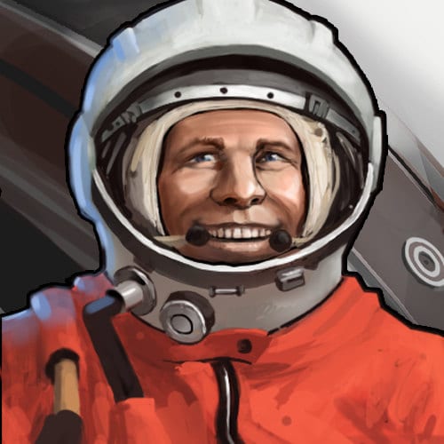 Jurij Gagarin -  Miniaturka