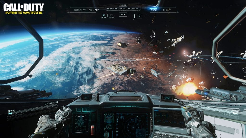 COD IW_E3_Ship Assault Space Combat_WM